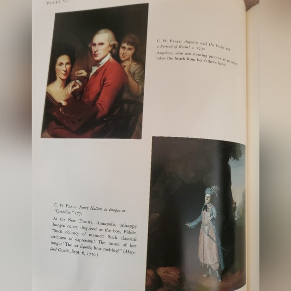 1st Edition Charles Willson Peale 1969 Biography - Picture 8 of 12
